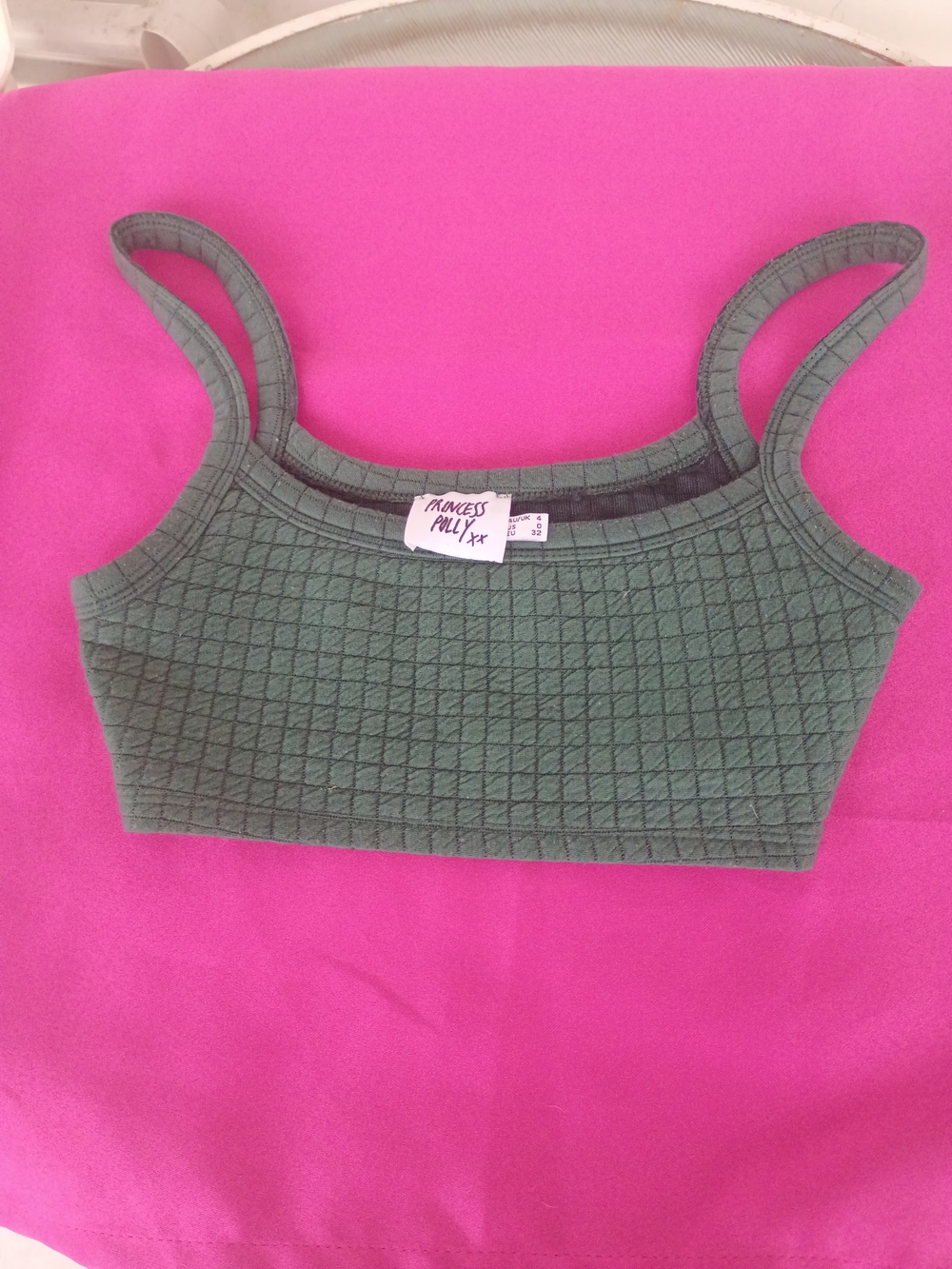 Princess Polly Green Bralette